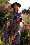 kvetinové šaty pre mamu a dcéru TULIA