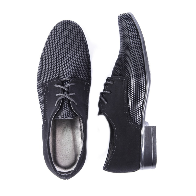 chlapčenské elegantné topánky čierne