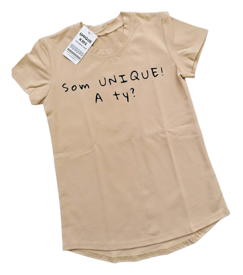 detské tričko Som UNIQUE !