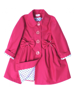 detský jarný kabátik STELLA ružový