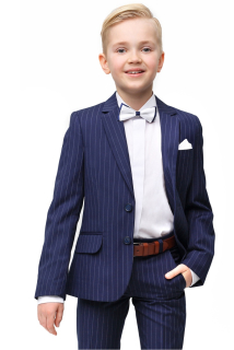 chlapčenský elegantný oblek TOMAS 122-152