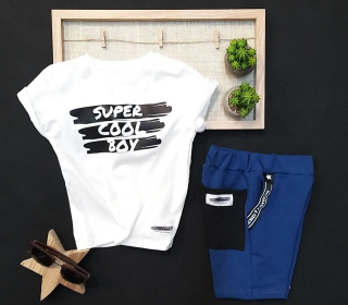detské tričko s krátkym rukávom SUPER COOL BOY