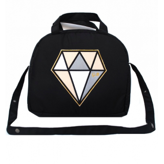 taška pre mamu na kočík DIAMOND čierna