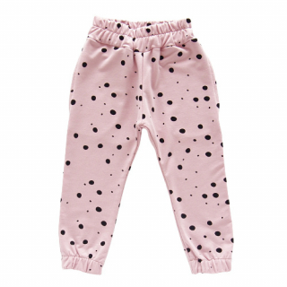 dievčenské nohavice Girls Pants Pink Rain