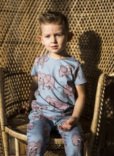 detské tričko s krátkym rukávom Slon
