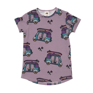 detské tričko s krátkym rukávom Tuk-Tuk fialové