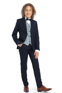 chlapčenský elegantný oblek ANTONIO 122-152