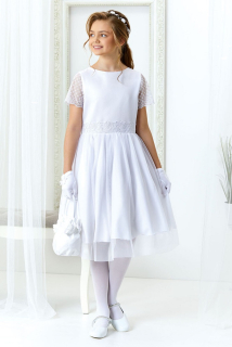 dievčenské šaty HAYAT biele