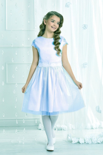 dievčenské šaty ARLIN modré